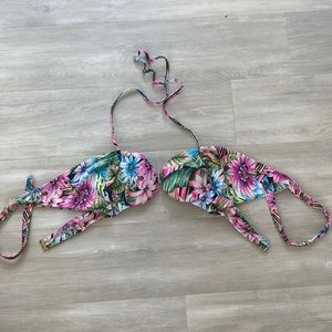 Victoria’s Secret bikini floral top 36C